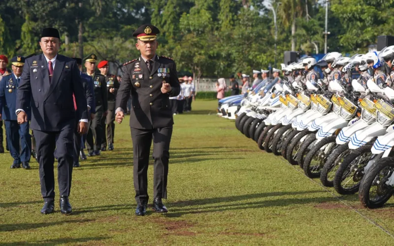 Bupati Bogor Rudy Susmanto Raih Penghargaan Di HUT Bhayangkara ke-79