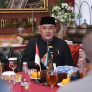 Bupati Bogor Terima Kunjungan Komandan Resimen 1 Pelopor Brimob