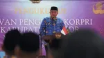 Bupati Bogor Rudy Susmanto Kukuhkan Pengurus KORPRI 2025