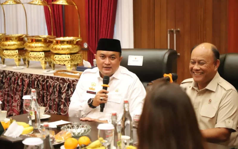Bupati Rudy Susmanto Sambut Kepala BGN Bahas Program MBG