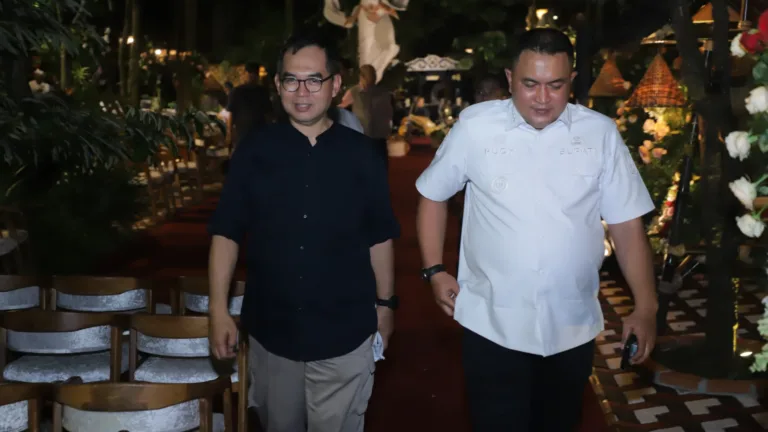 LPE Kabupaten Bogor Tertinggi ke-10, Rudy Susmanto Ikuti Rakor