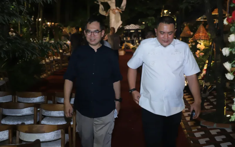 LPE Kabupaten Bogor Tertinggi ke-10, Rudy Susmanto Ikuti Rakor