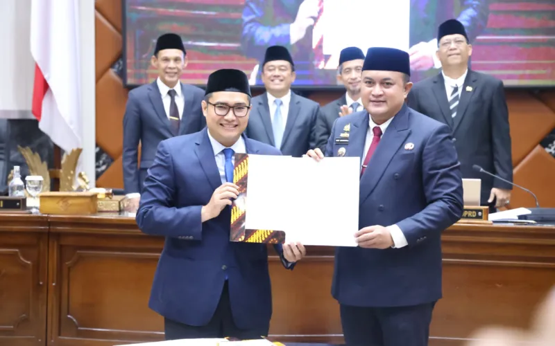 Bupati Bogor Tetapkan Perda & Sampaikan KUA-PPAS 2026
