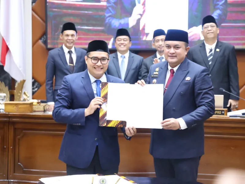 Bupati Bogor Tetapkan Perda & Sampaikan KUA-PPAS 2026