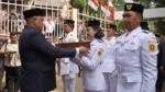 Bupati Bogor Jemput Bendera Pusaka dari Desa Malasari untuk HUT RI ke-80