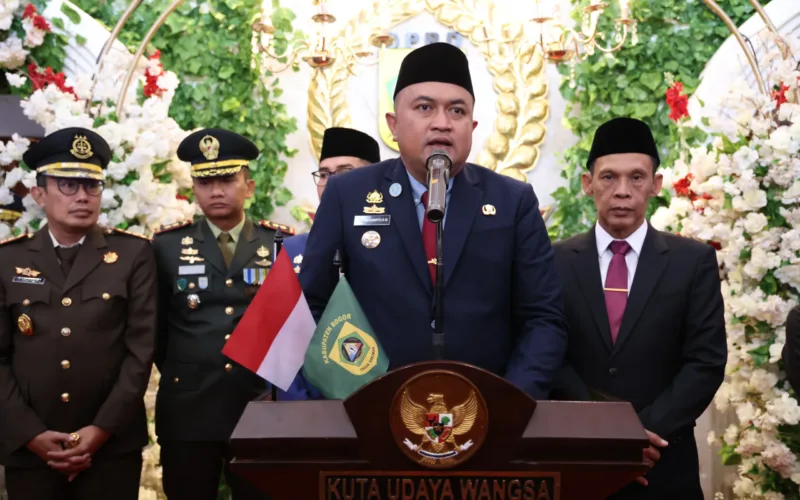 Bupati Bogor dan DPRD Ikuti Pidato Kenegaraan Presiden Prabowo