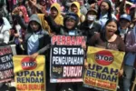 Demo Buruh 28 Agustus 2025, Ribuan Pekerja Tuntut Hapus Outsourcing dan Tolak Upah Murah