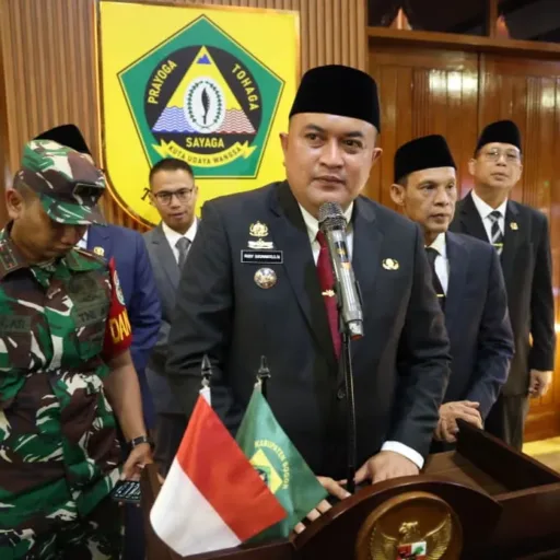 Bupati Bogor Lantik 7 Pejabat Eselon II Jelang HUT RI ke-80