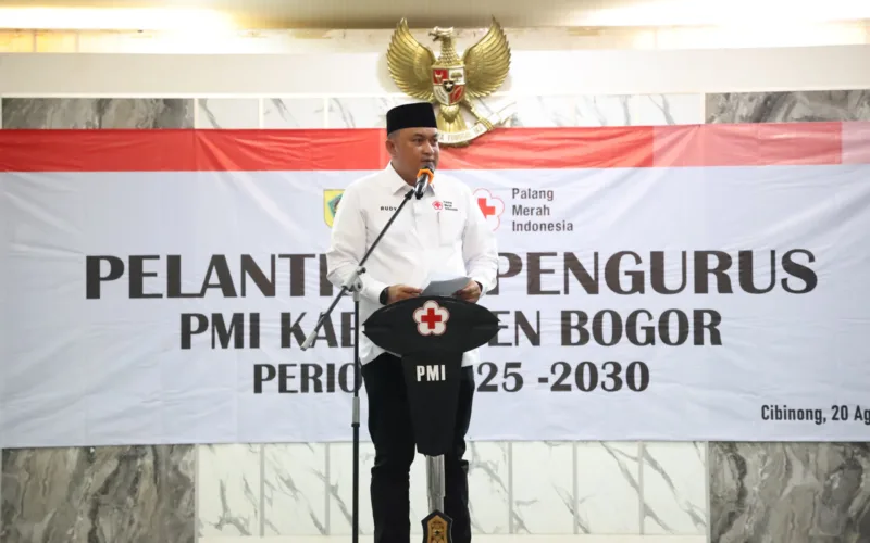 Bupati Bogor Dukung PMI Wujudkan Rumah Sakit di Kabupaten Bogor