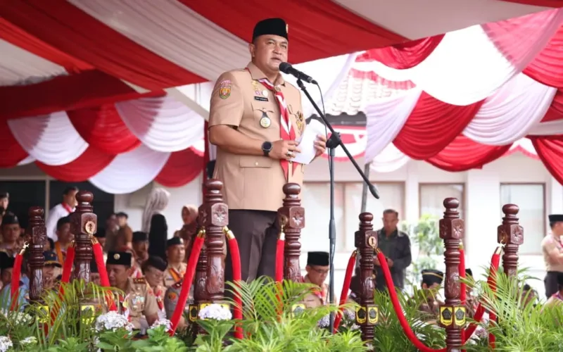 Bupati Bogor Ajak Pramuka Jadi Pilar Kekuatan Bangsa
