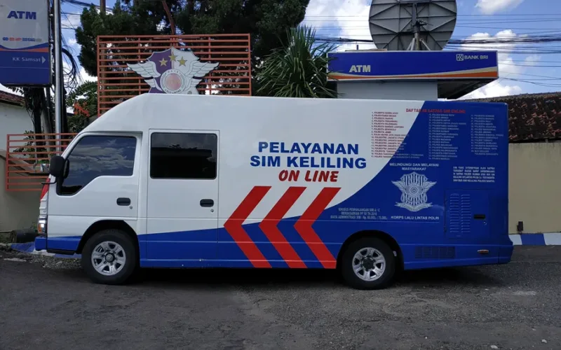 Lokasi Layanan SIM Keliling Jakarta