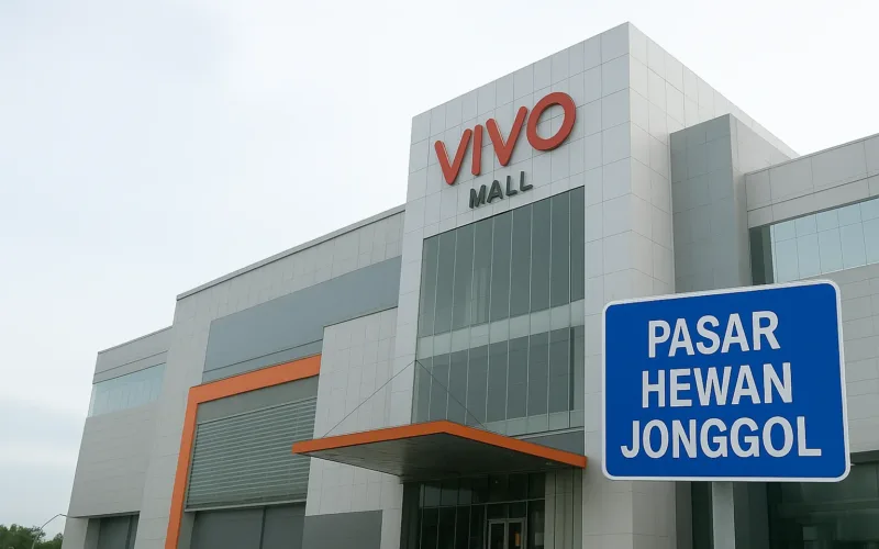 2 Dinas di Vivo Mall dan Pasar Hewan Jonggol Rampung Akhir 2025