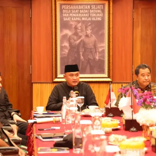 Bupati Bogor Pimpin Monev Jaga Kondusivitas Pasca Demo