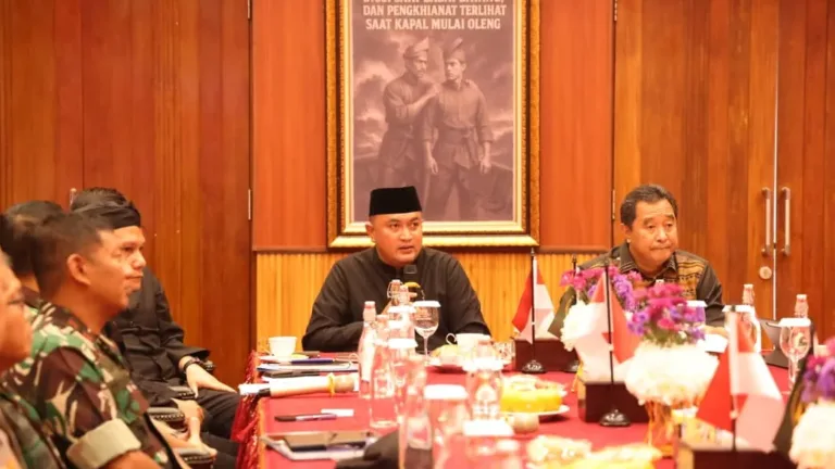 Bupati Bogor Pimpin Monev Jaga Kondusivitas Pasca Demo