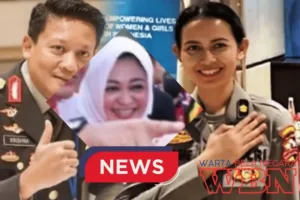 Kompol Anggraini Putri dan Irjen Krishna Murti