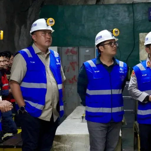 Bupati Bogor Tinjau Tambang Emas Antam di Nanggung