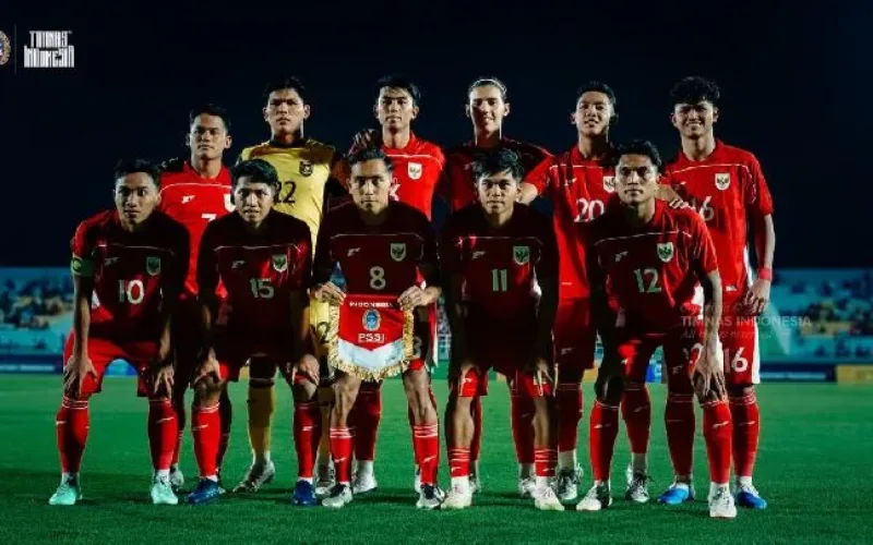 Susunan Pemain Timnas U-23 Indonesia vs Korea Selatan di Kualifikasi Piala Asia