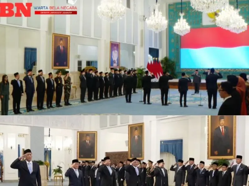 Prabowo Lantik Purbaya Yudhi Sadewa Jadi Menkeu, Gus Irfan Menteri Haji Pertama