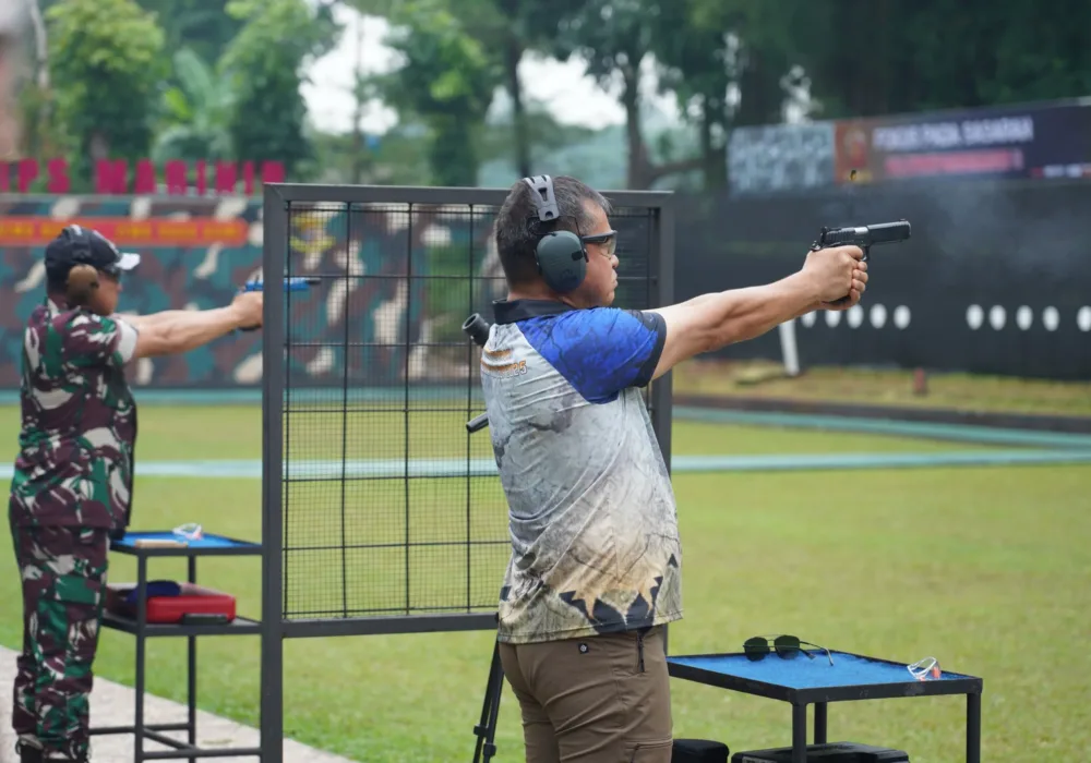 Kasad Pimpin Pati TNI AD , Lomba Menembak