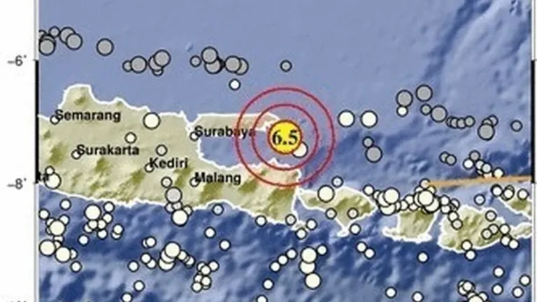 Empat Gempa Susulan Guncang Sumenep Usai Gempa Magnitudo 6,0