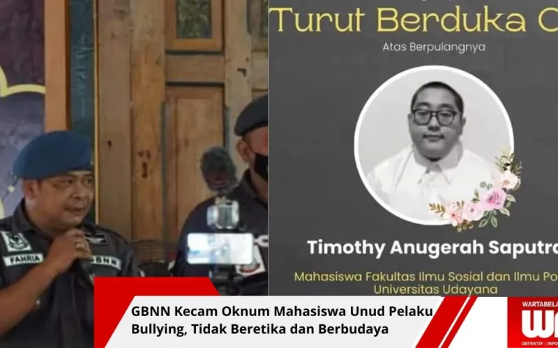 Tragedi Timothy Anugrah di Udayana: Krisis Moralitas Darurat Kemanusiaan