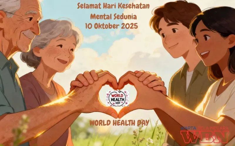 Hari Kesehatan Mental Sedunia 2025: Pulih Bersama di Tengah Krisis Kemanusiaan