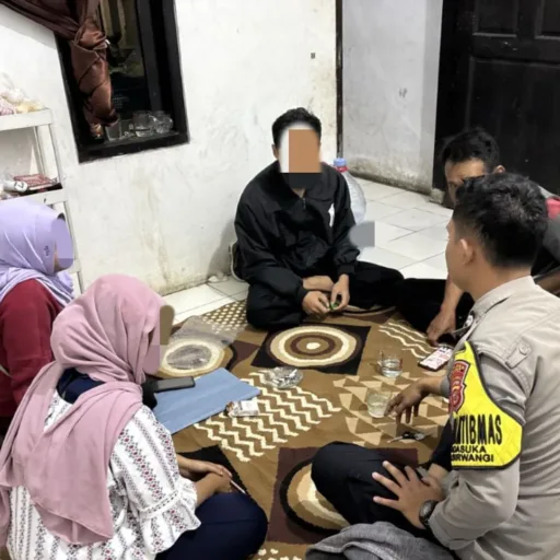 Polsek Pasirwangi Mediasi Perselisihan Warga Terkait Piutang, Sepakat Damai Secara Kekeluargaan
