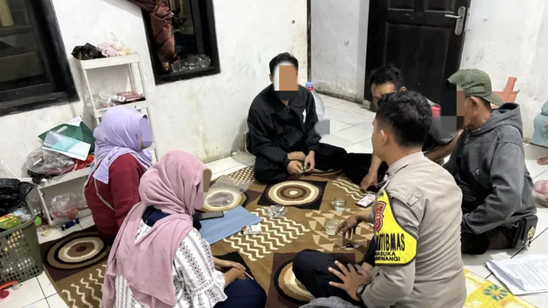 Polsek Pasirwangi Mediasi Perselisihan Warga Terkait Piutang, Sepakat Damai Secara Kekeluargaan