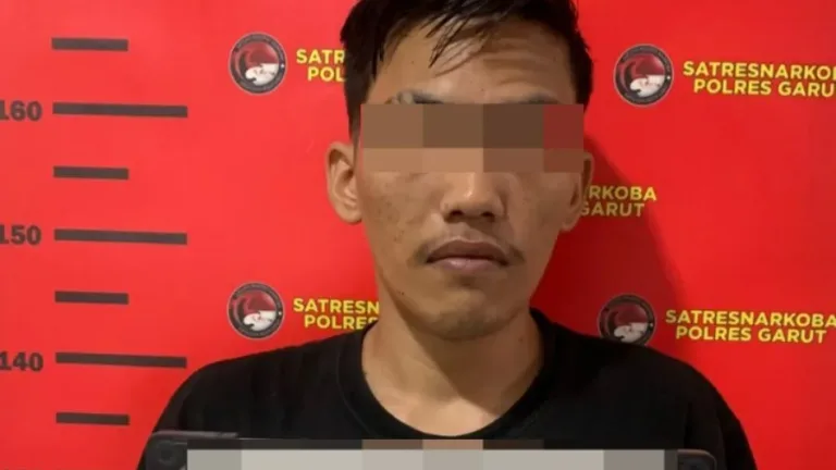 Satresnarkoba Polres Garut Bekuk Pengedar Obat Keras di Kecamatan Malangbong