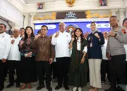 Menkomdigi Meutya Hafid Saksikan Pengukuhan Kepengurusan PWI Pusat