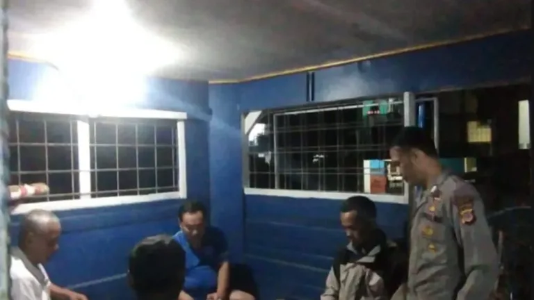 Polsek Cisompet Gelar Patroli Kontror Poskamling, Wujudkan Lingkungan Aman Dan Siaga