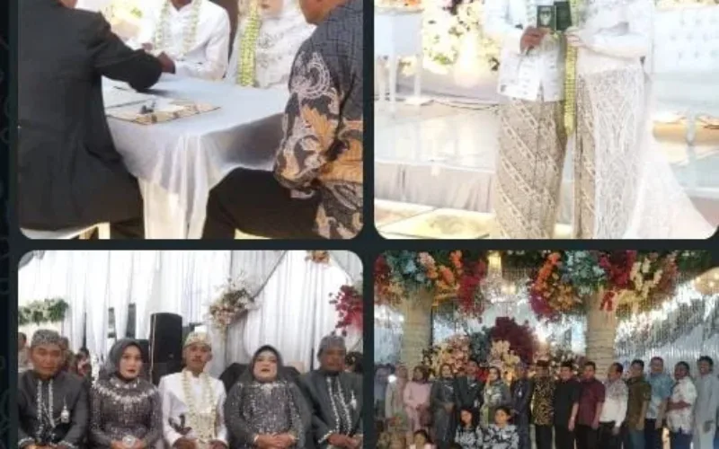 Serma Lady Yanto Nikahkan Putri Keduanya, Teladani Nilai Sapta Marga dalam Kehidupan