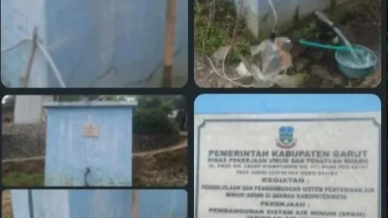 Warga Kampung Cihideung Protes, Proyek Air Bersih Dialihkan Ke Kampung Lain