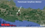 Diduga Pecahan Meteor Jatuh di Tegal