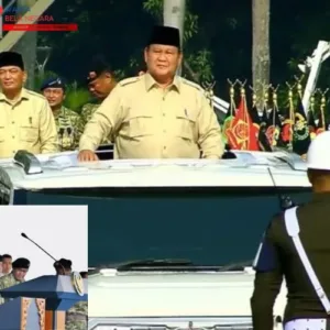 Perayaan HUT ke-80 TNI Puncak Acara Berlangsung di Monas