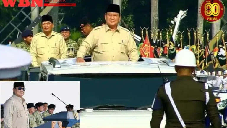 Perayaan HUT ke-80 TNI Puncak Acara Berlangsung di Monas
