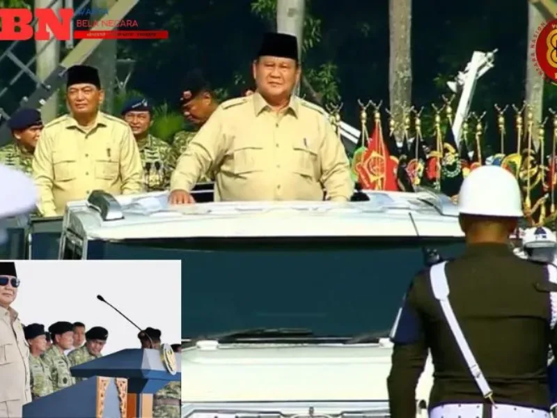Perayaan HUT ke-80 TNI Puncak Acara Berlangsung di Monas