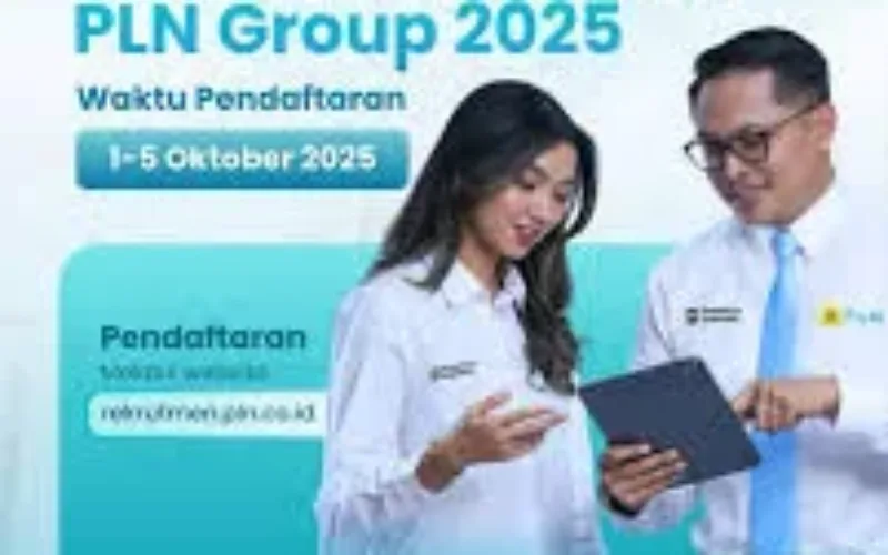 PLN Buka Rekrutmen Nasional 2025, Simak Syarat dan Jurusan yang Dibuka