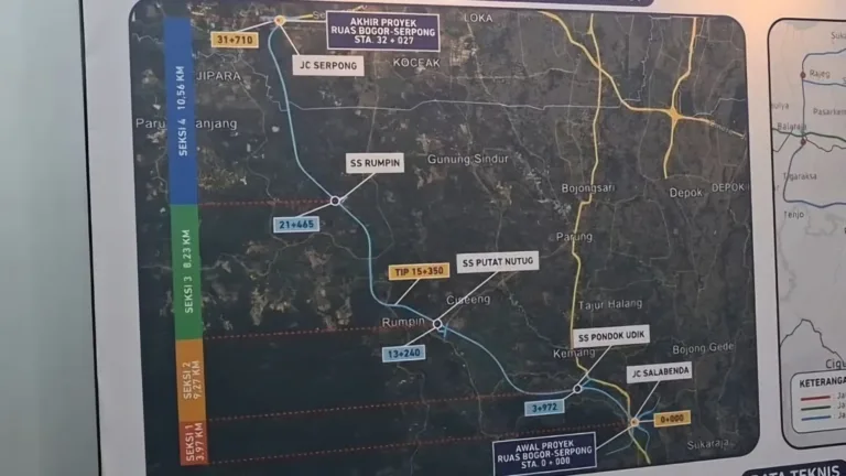 Tol Bogor-Serpong via Parung Mulai Dibangun, Melintasi Jawa Barat dan Banten