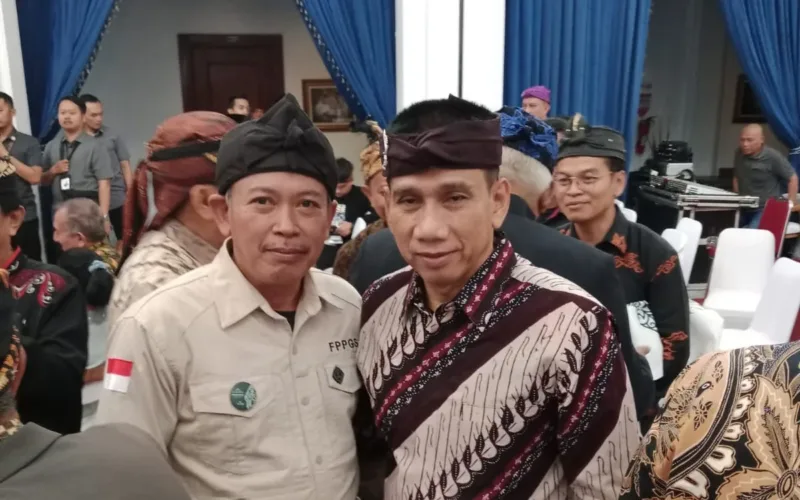 Berjumpa Wamendagri, Kang Oos Supyadin Sampaikan harapan Terwujudnya Pemekaran Garsel