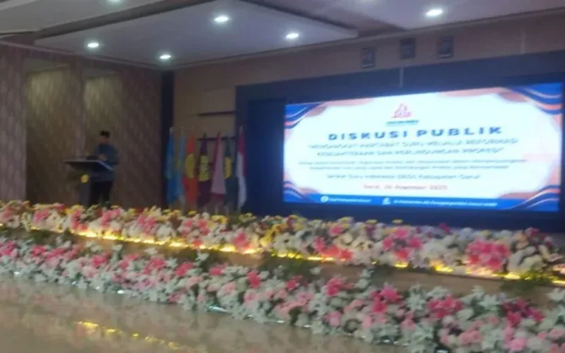 Sambutan Dr. H. Saepulloh, S.Ag., M.Pd.I. pada Diskusi Publik HUT SEGI ke-19