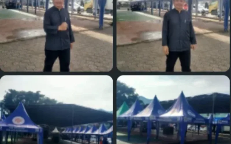 Persiapan Bazar Di Alun-Alun Malangbong Garut, Siap Layanan Wodshow Pelayanan Gratis