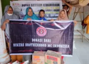 Bikers Brotherhood dan PALAWA Unpad Salurkan Bansos Aceh