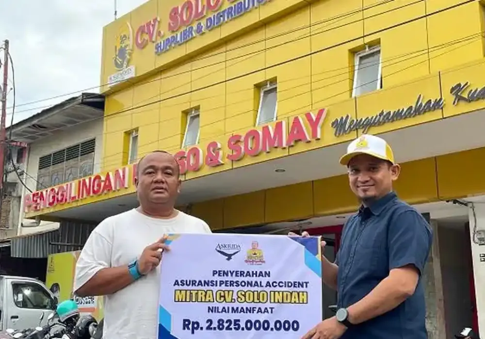 CV Solo Indah Gandeng Askrida Lindungi UMKM Lewat Asuransi Kecelakaan Diri