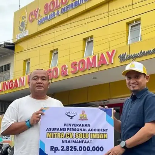CV Solo Indah Gandeng Askrida Lindungi UMKM Lewat Asuransi Kecelakaan Diri