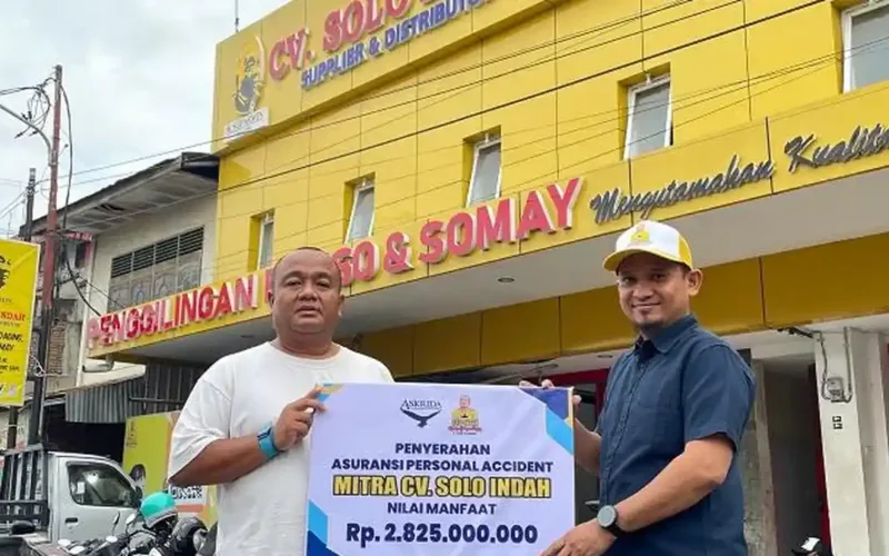 CV Solo Indah Gandeng Askrida Lindungi UMKM Lewat Asuransi Kecelakaan Diri