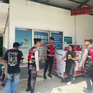 Patroli Siang Sat Samapta Polres Tator Jaga Kamtibmas dan Berikan Imbauan kepada Masyarakat