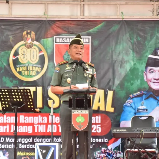 Pangdam XIV/Hasanuddin Gelar Baksos dalam Rangka Hari Juang Kartika, Dorong Kedamaian di Kecamatan Tallo Makassar