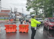 Hari Pertama Ops.Lilin Lodaya 2025 Polres Garut Laksanakan 3 Kali One Way