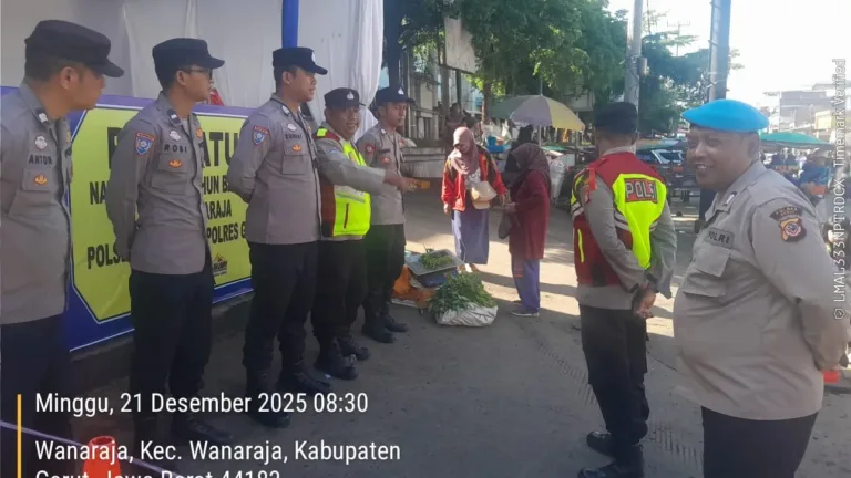 Polsek.Wanaraja Siap Amankan Nataru 2025, 9 Personil Dikerahkan